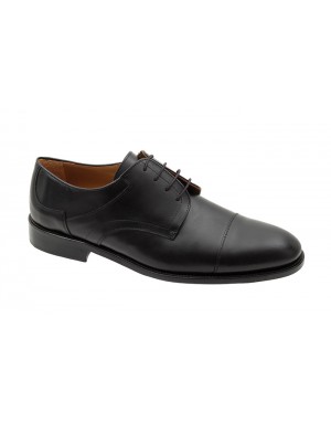 Zapato Vestir Negro Piel Tallas Grandes 1071PC