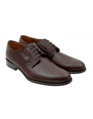 Zapato Vestir Cacao Piel Tallas Grandes 5811PC