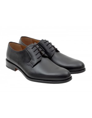 Zapato Vestir Negro Piel Tallas Grandes 5811PC