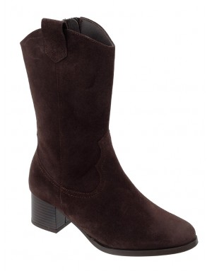 Bota Caoba Ante Tallas Pequeñas 5448PPS