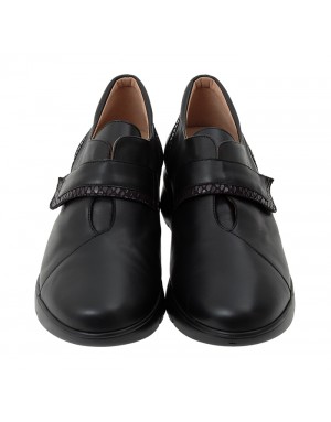 copy of Zapato Velcro Caoba Piel-Ante Tallas Pequeñas 5856PPS