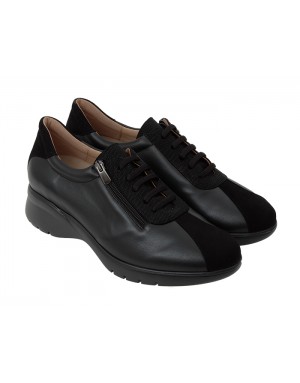 copy of Zapato Velcro Caoba Piel-Ante Tallas Pequeñas 5856PPS