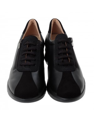 copy of Zapato Velcro Caoba Piel-Ante Tallas Pequeñas 5856PPS
