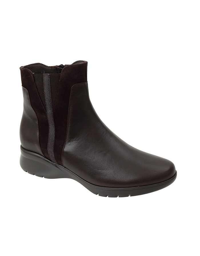 Botín Sport Caoba Piel Tallas Grandes 2658PS