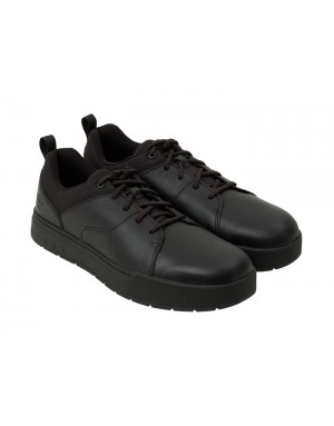 Sneakers Negras Piel Tallas Grandes A565TI