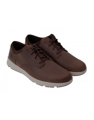 Zapato Sport Chocolate Piel Tallas Grandes A6/1TI