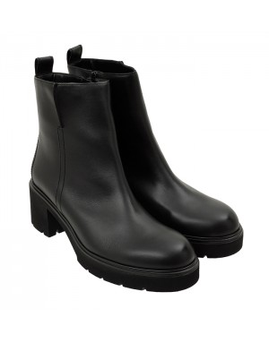 Botín Sport Negro Piel Tallas Grandes 802GA