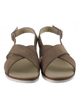 SANDALIA TAUPE NOBUCK 6896BB